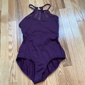 Natalie Dancewear purple ballet dance leotard